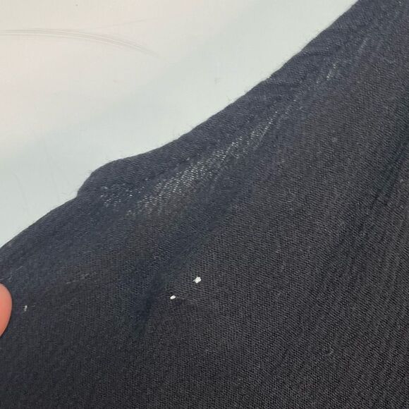 5 for $25🔥INC International Concept Black Cold Shoulder White Lace Blouse XXL - Picture 6 of 7